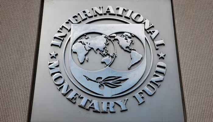 A view of the International Monetary Fund (IMF) logo at its headquarters in Washington, DC, US, November 24, 2024. — Reuters