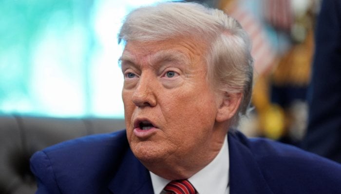 US President Donald Trump speaks in the Oval Office on the day he signs an executive order, at the White House in Washington, DC, US, May 23, 2025. — Reuters