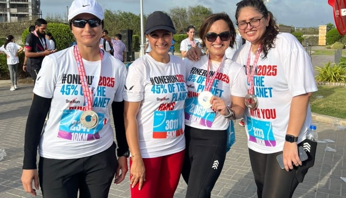 Participants of the race posing for the picture on May 24, 2025. — Reporter