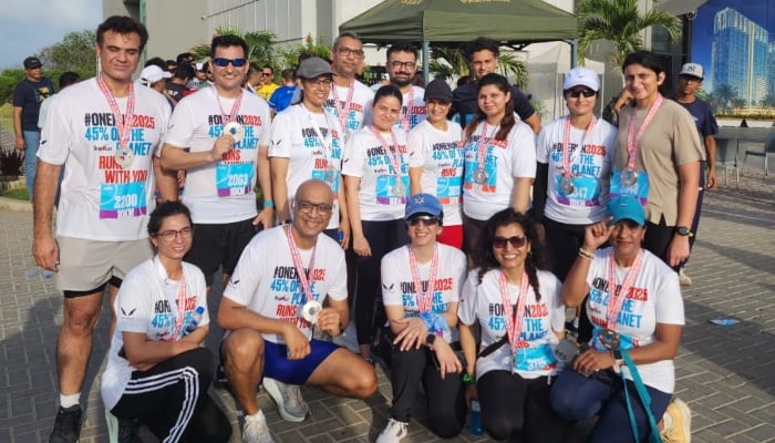 Participants of the race posing for the picture on May 24, 2025. — Reporter