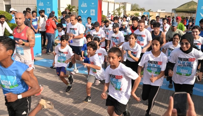 Participants of the race on May 24, 2025. — Reporter