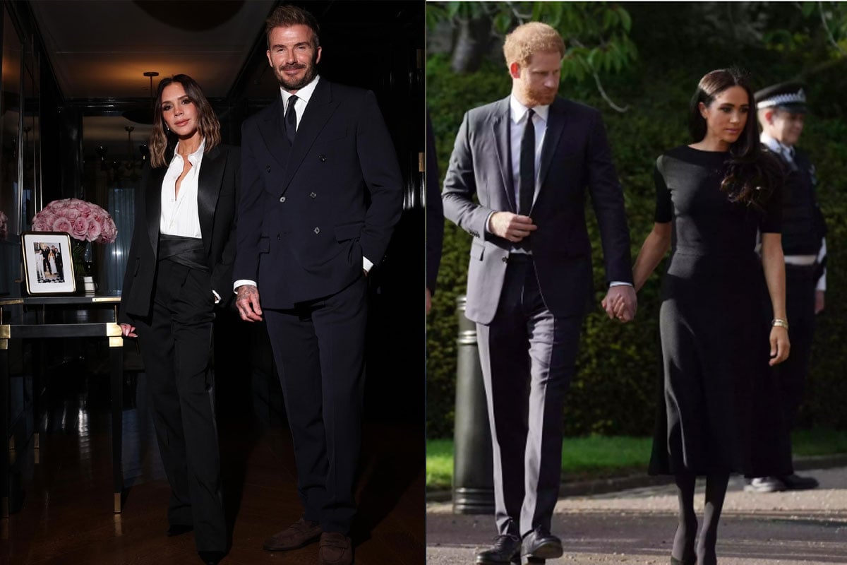 Victoria Beckham teases Meghan Markle, Prince Harry