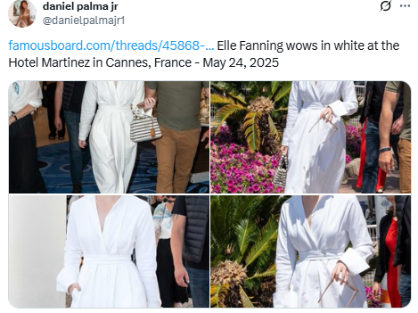 Elle Fanning makes stylish appearance while exiting Cannes festival: Report