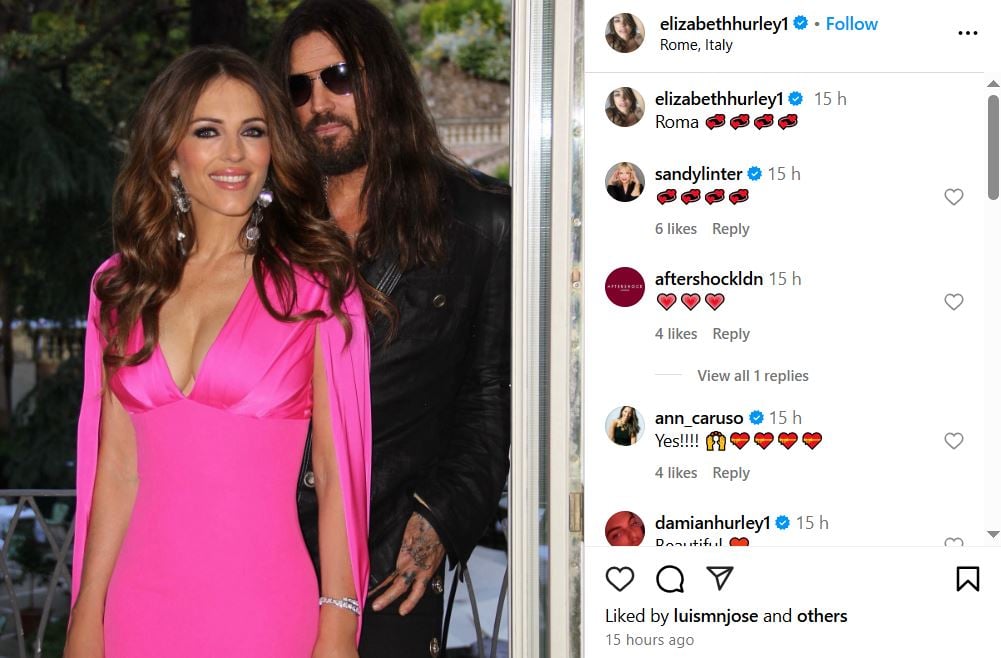 Billy Ray Cyrus, Elizabeth Hurley go red carpet official