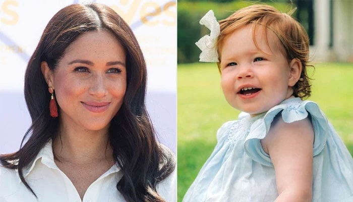 Meghan Markle tiptoes around bees with Princess Lilibet: Photo