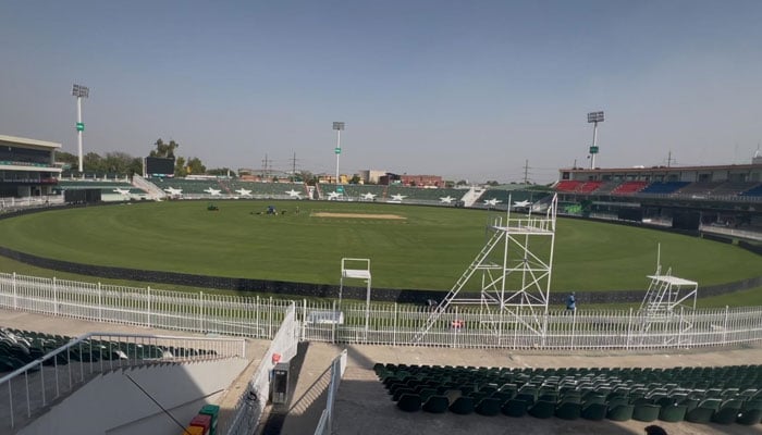 Pictures of Rawalpindi Cricket Stadium, May 15, by Arfa Feroz Zake.