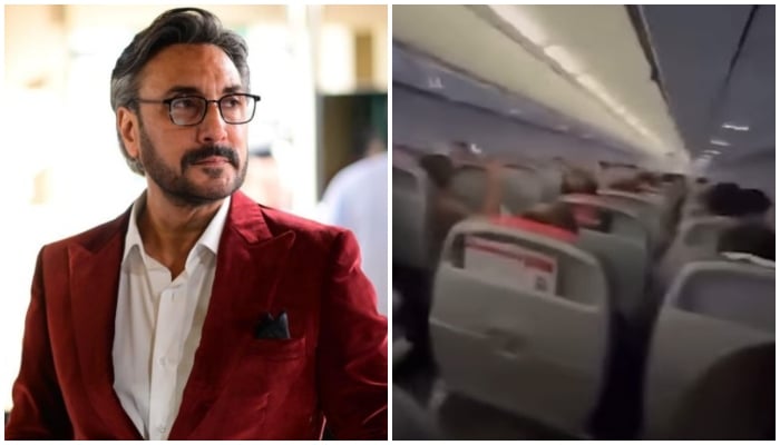Renowned actor Adnan Siddiqui details harrowing experience of mid-air turbulence. — Screengrab/Instagram/adnansid1