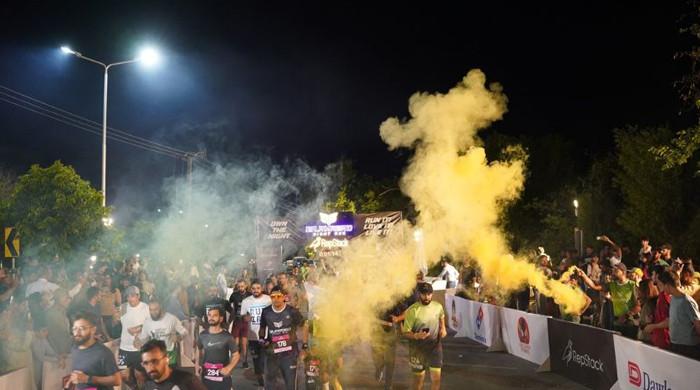 Runners light up the night at Islamabad’s one-of-a-kind Night Run  www.geo.tv