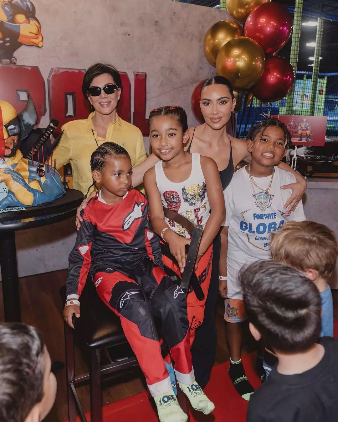 Kim Kardashian throws son Psalm Deadpool & Wolverine-themed birthday party