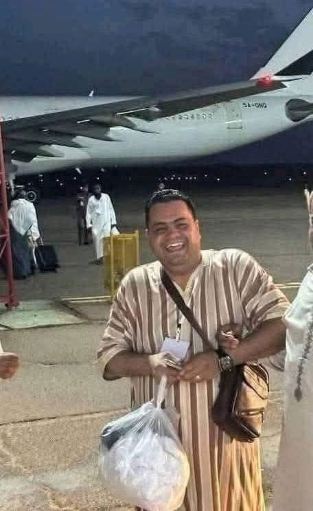 Amer Al Mahdi Mansour Al Gaddafi poses for photo. — Facebook/Masroor Shaheen/File