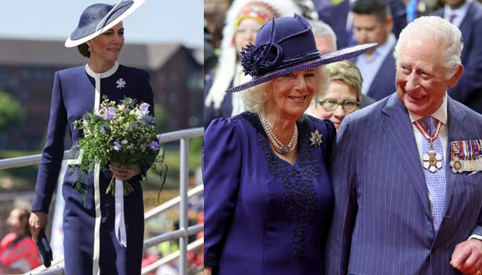 Kate Middletons photos displayed at King Charles, Queen Camillas welcome in Canada