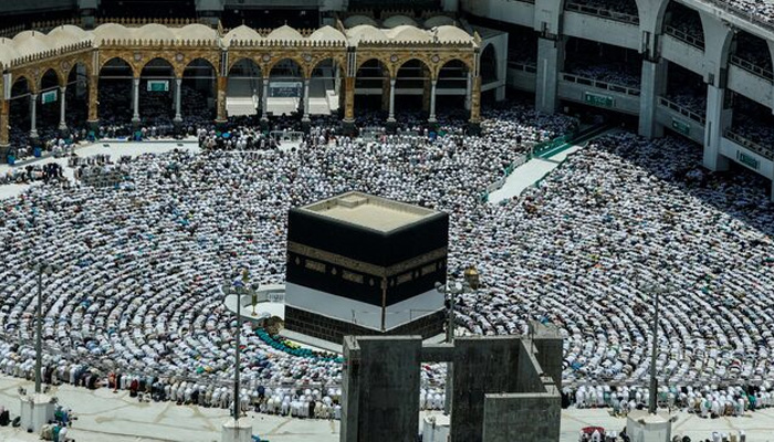 Muslim pilgrims attend Friday prayer at the Grand mosque ahead of annual Haj pilgrimage in the holy city of Mecca, Saudi Arabia August 17, 2018. — Reuters