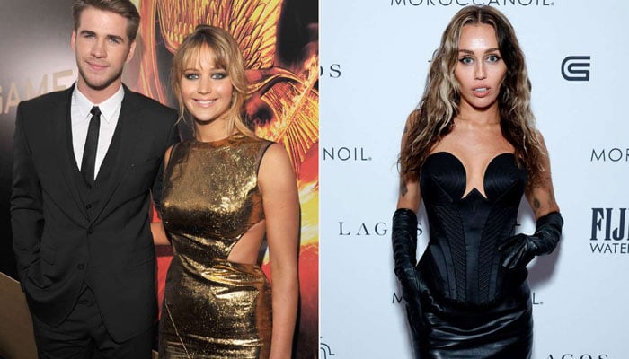 Miley Cyrus reacts to dig at Jennifer Lawrence in Flowers