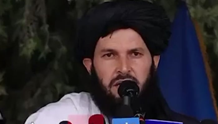 Afghan Taliban commander Saeedullah Saeed. — Radio Pakistan