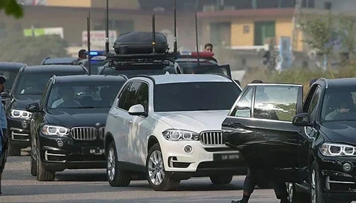 A representational image of government vehicles.— APP/File