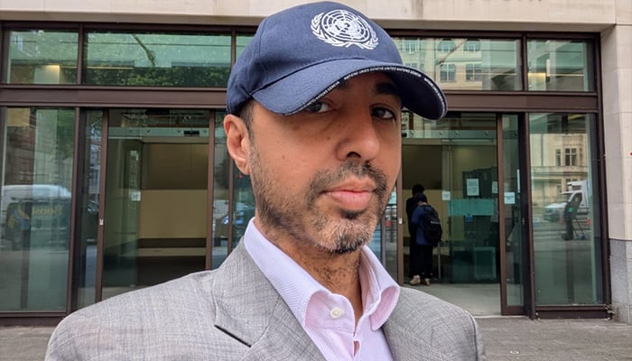 Indian origin Ankil Love who attacked Pakistan High Commission in London. — Reporter