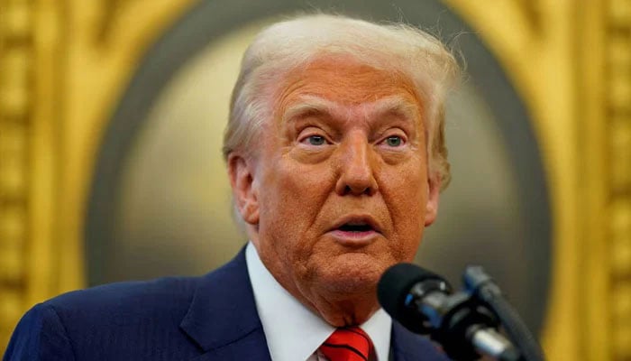 US President Donald Trump. — Reuters