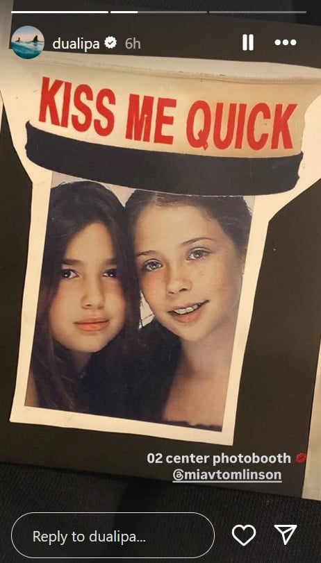 Dua Lipa pens emotional message for childhood friend