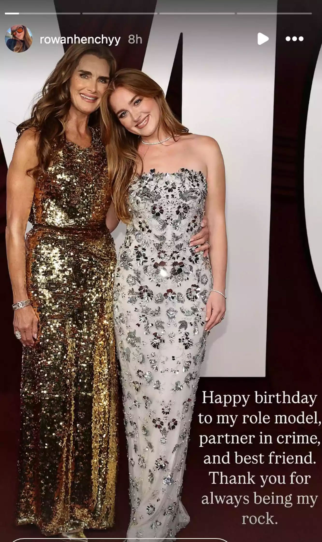 Brooke Shields rings in milestone 60th birthday