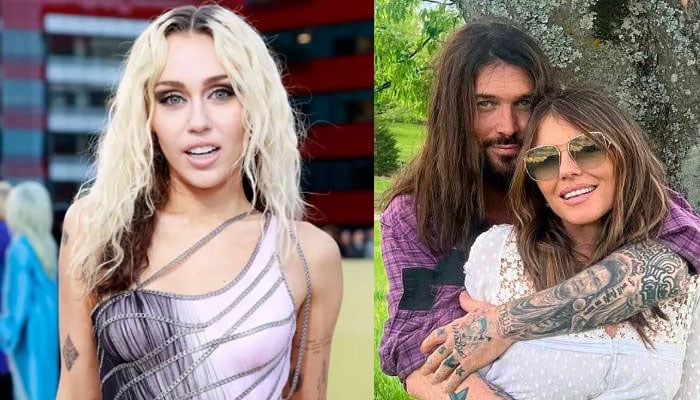 Miley Ray Cyrus makes rare comment on dad Billys romance with Elizabeth Hurley