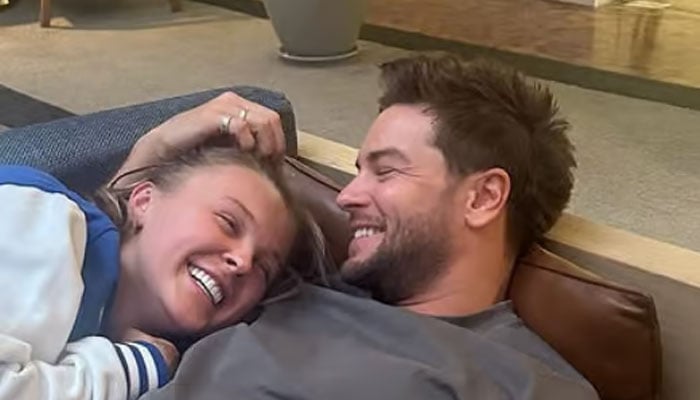 Chris Hughes shares intimate photo of himself and JoJo Siwa