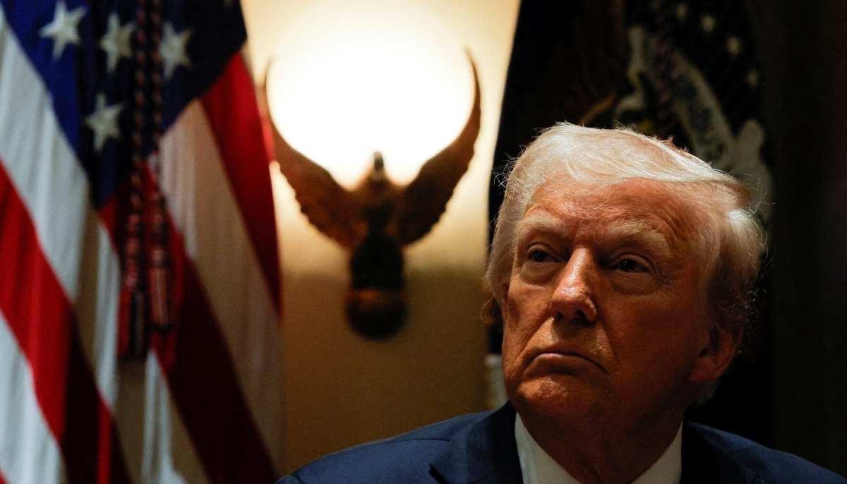 US President Donald Trump hosts his first cabinet meeting at the White House in Washington, D.C., U.S., February 26, 2025. — Reuters