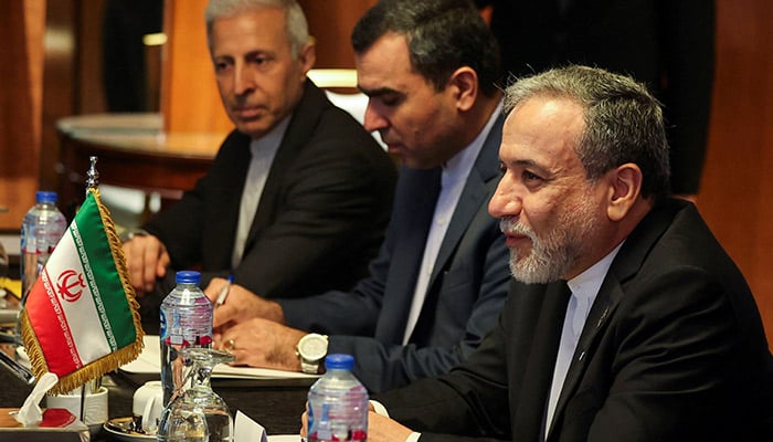 Irans Foreign Minister, Abbas Araqchi attends a meeting with Egyptian Foreign Minister Badr Abdelatty, in Cairo, Egypt, June 2, 2025. — Reuters