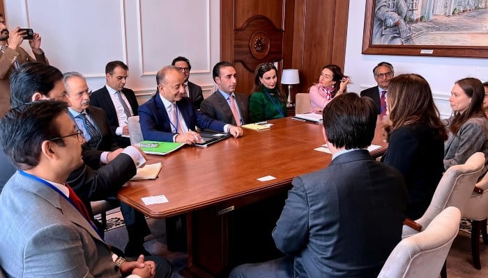 Pakistan’s parliamentary delegation led by Pakistan Peoples Party (PPP) Chairman Bilawal Bhutto Zardari in a meeting with  Acting US Permanent Representative to the UN Ambassador Dorothy Shea on June 2, 2025. — Facebook/@Bilawalhouse