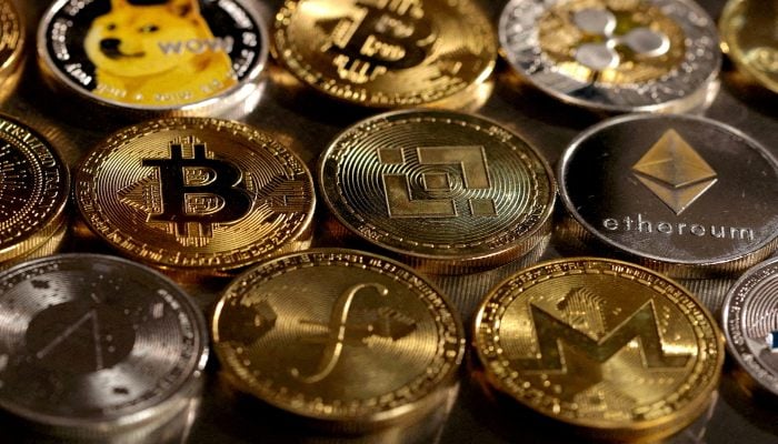 Representations of cryptocurrencies are seen in this illustration, August 10, 2022. — Reuters