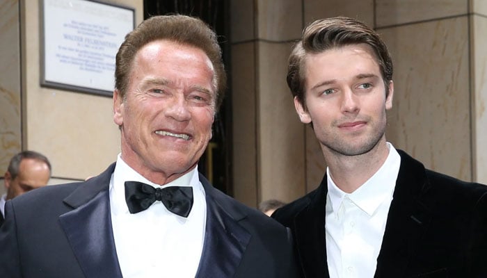 Arnold Schwarzenegger reacts to son Patricks bold scene in White Lotus