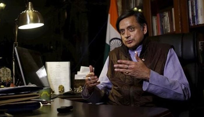 Shashi Tharoor, a member of parliament from Indias main opposition Congress party, speaks during an interview at his office in New Delhi, India. — Reuters/File