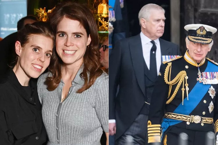 King Charles major decision upset Princess Eugenie, Beatrice