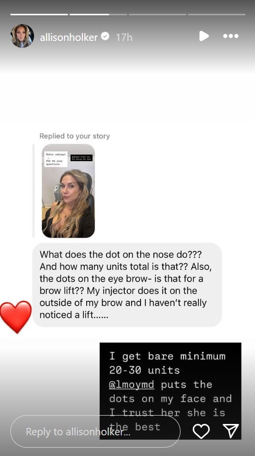 Allison Holker gets honest about her beauty routine