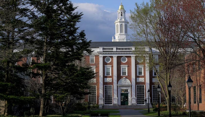 A view of the Business School campus of Harvard University in Cambridge, Massachusetts, US, April 15, 2025. — Reuters