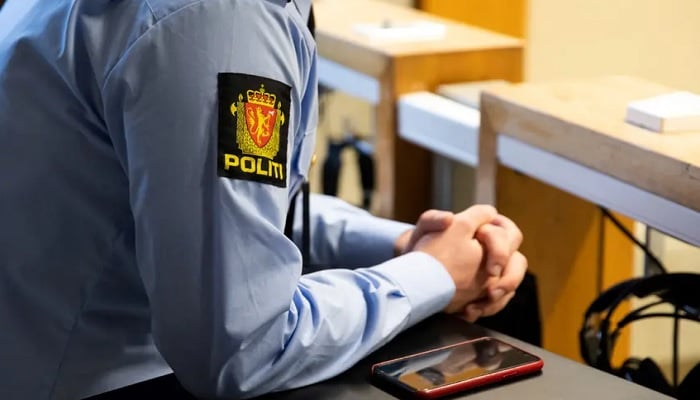 Photo shows a Norwegian police officer. —AFP/File