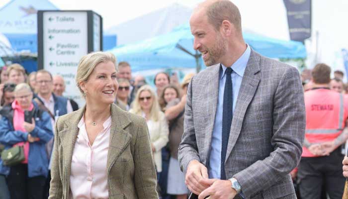 Duchess Sophie joins Prince William at royal event as Kate Middleton stays home