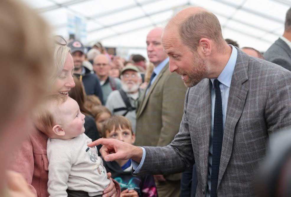 Prince William and Duchess Sophies joint appearance in pictures