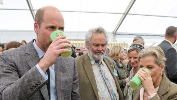 Prince William and Duchess Sophies joint appearance in pictures