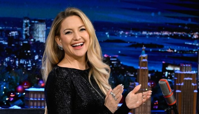 Kate Hudson talks about raising kids in a blended family