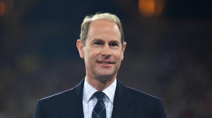 Prince Edward at Royal Hospital Chelsea