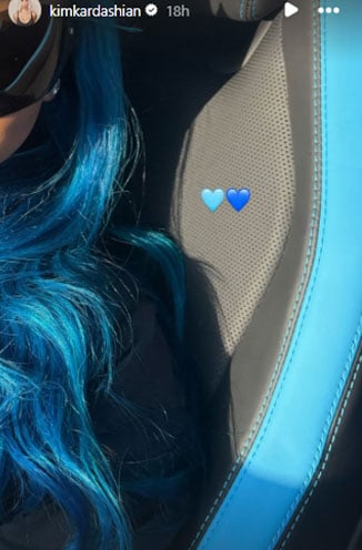 Kim Kardashian reveals North Wests bold new look