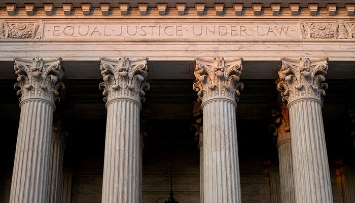 A view of the US Supreme Court in Washington, US, on July 1, 2024. — Reuters