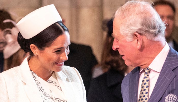 Royal expert weighs in on King Charles reaction to Meghan Markles clip