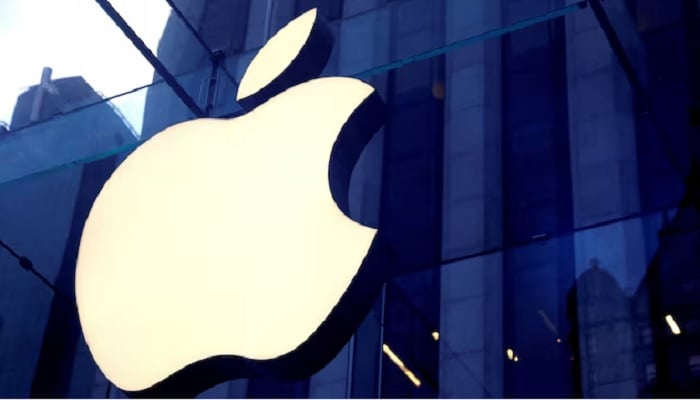 The Apple Inc. logo is seen hanging at the entrance to the Apple store on 5th Avenue in Manhattan, New York, U.S., October 16, 2019. — Reuters