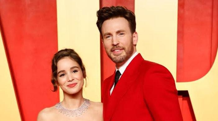 Chris Evans shares details of his romantic proposal to wife Alba Baptista