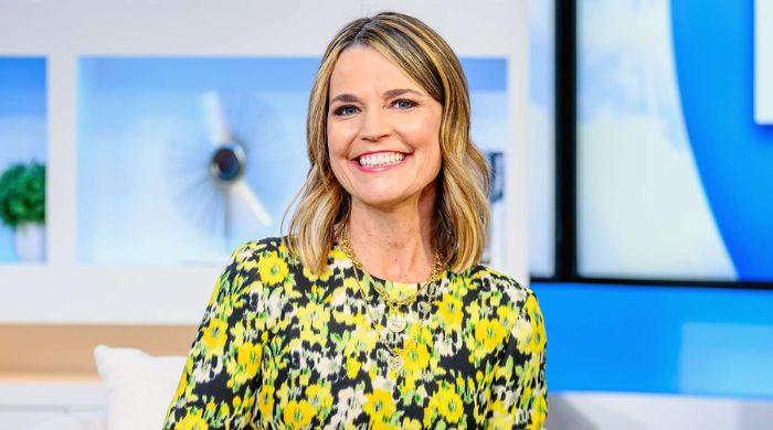 Savannah Guthrie on the red carpet