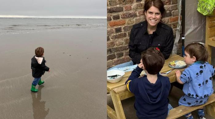 Princess Eugenie shares glimpse at her family life