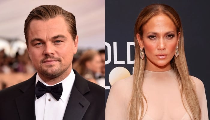 Photo: Jennifer Lopez drawing inspiration from Leonardo DiCaprio: Source
