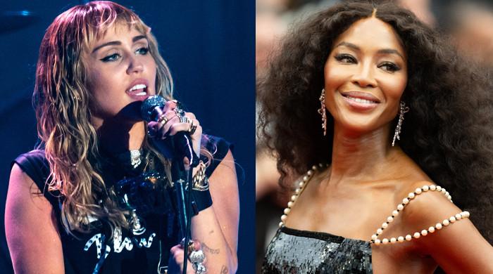 Miley Cyrus gushes over working with Naomi Campbell