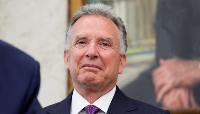 US Special Envoy Steve Witkoff looks on during his swearing-in ceremony of in the Oval Office at the White House in Washington, DC, May 6, 2025. — Reuters